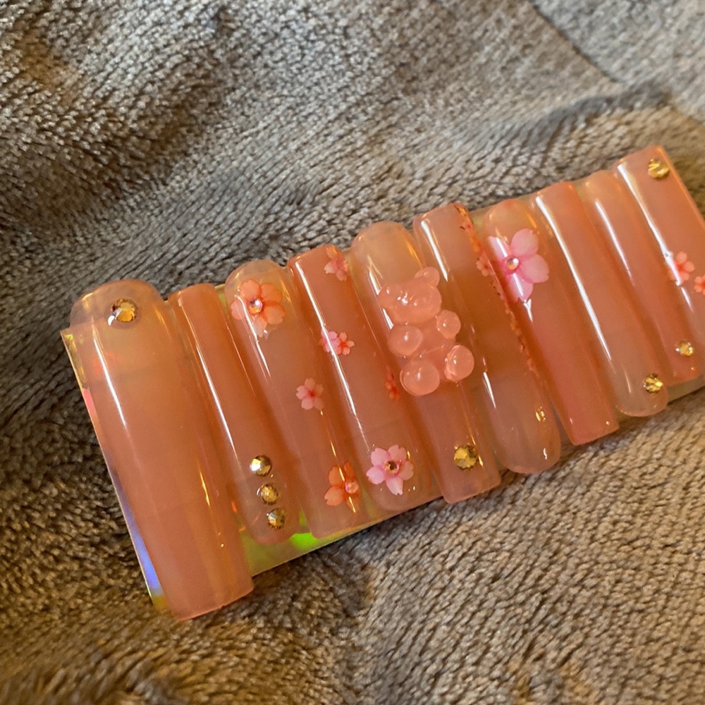 XL Pink Jelly Spring Set 🌸 - Picture 3 of 4